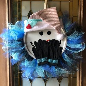 Snowman door decoration
